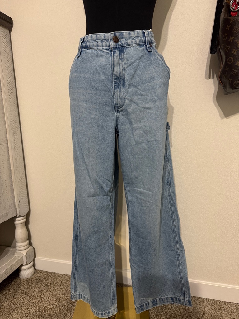 Rag & Bone Wide Leg Jeans